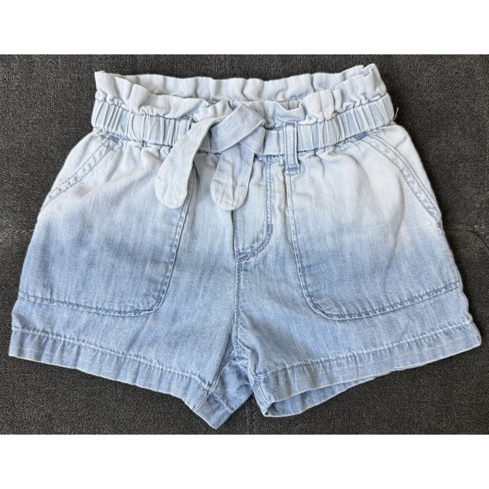 Gap Denim Toddler 2 Pocket Shorts Blue Ombré